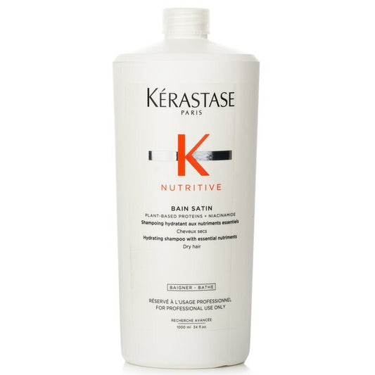 Kerastase Nutritive Bain Satin Hydrating Shampoo With Essential Nutriments (Dry Hair) 1000ml/34oz