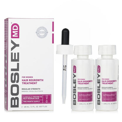 Bosley For Women Hair Regrowth Treatment 2x60ml/2oz