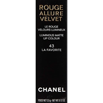 Chanel Rouge Allure Velvet Luminous Matte Lip Colour - # 43 La Favorite 3.5g/0.12oz