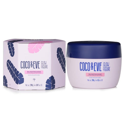 Coco & Eve Glow Figure Bali Buffing Sugar (Lychee & Dragon Fruit Scent) 240g/8.47oz