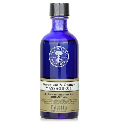 Neal's Yard Remedies Geranium & Orange Massage Oil 100ml/3.38oz