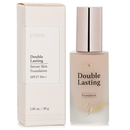 Etude House Double Lasting Serum Skin Foundation SPF 27 - # 13C1 Rosy Pure 30g/1.05oz