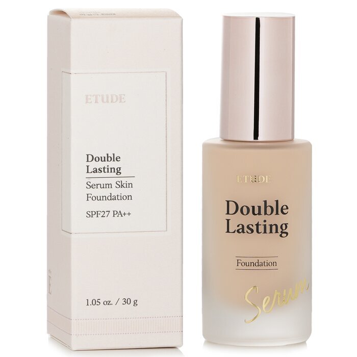 Etude House Double Lasting Serum Skin Foundation SPF 27 - # 19N1 Vanilla 30g/1.05oz