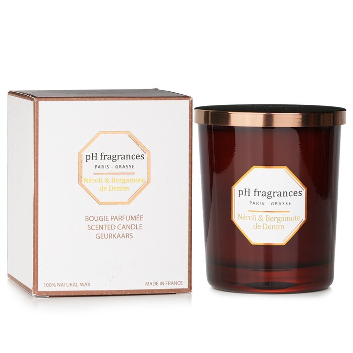 pH fragrances Scented Candle - Neroli & Bergamote De Denim 180g/6.3oz