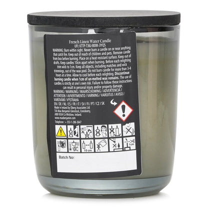 Max Benjamin Natural Wax Candle - French Linen Water 210g/7.4oz