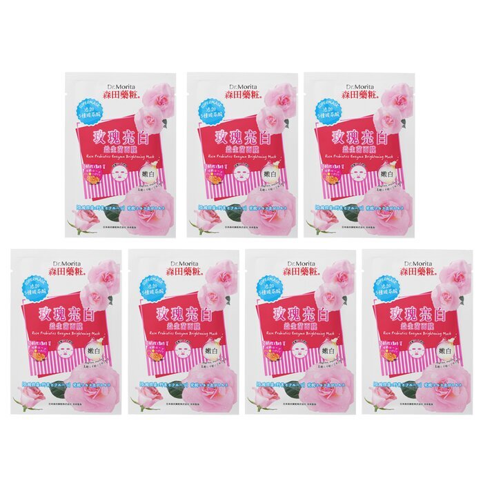 Dr. Morita Rose Probiotics Enzyme Brightening Mask 7pcs