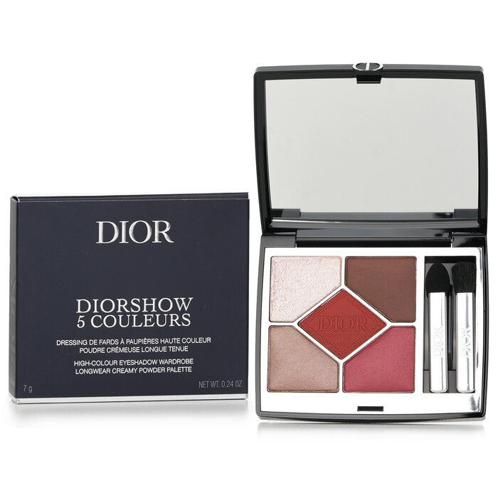 Christian Dior Diorshow 5 Couleurs Longwear Creamy Powder Eyeshadow Palette - # 673 Red Tartan 7g/0.24oz