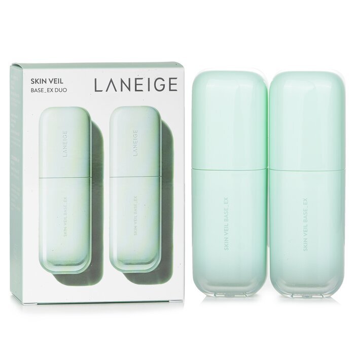 Laneige Skin Veil Base EX SPF 28 Duo Set - # No. 60 Mint Green 30ml x2pcs