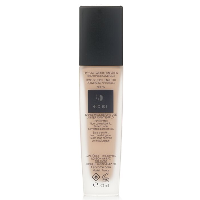 Lancome Teint Idole Ultra Wear Up To 24H Wear Foundation Breathable Coverage SPF 35 - # 220C 30ml/1oz