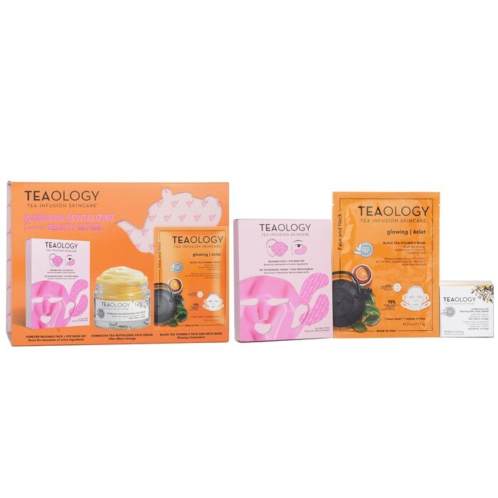 Teaology Kombucha Revitalizing Forever Beauty Ritual Set 3pcs