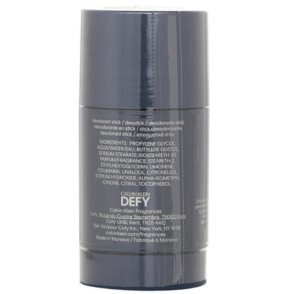 Calvin Klein Defy For Men Alcohol-Free Deodorant Stick 75ml/2.4oz