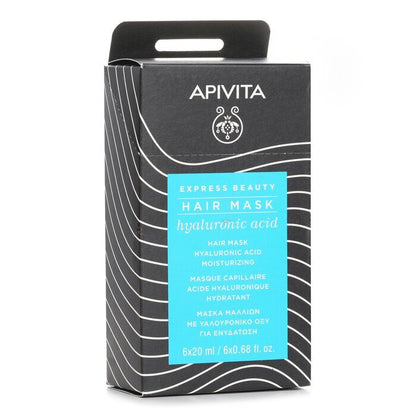 Apivita Express Beauty Hair Mask Hyaluronic Acid Moisturizing 6X20ml