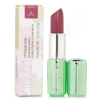 Clinique Pop Longwear Lipstick Satin - # 40 Cute Pop 3.9g/0.13oz