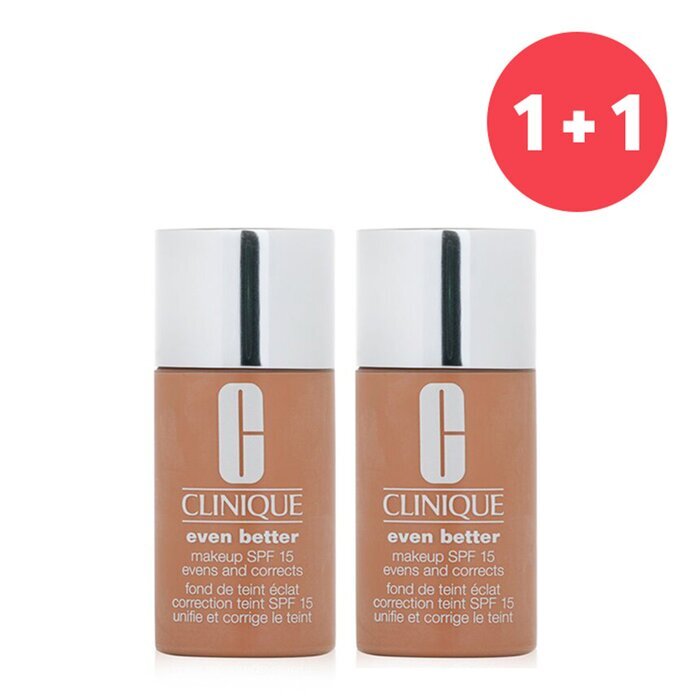 Clinique 【1+1 Set】Even Better Makeup SPF15 (Dry Combination to Combination Oily) - No. 08/ CN74 Beige 30ml/1oz