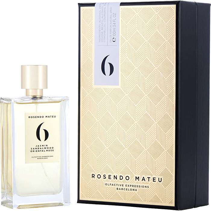 Rosendo Mateu Eau De Parfum Spray - 6 Jasmin, Sandalwood, Oriental Musk 100ml